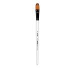 Darwi For You worn domed brush 16.5 mm size 16 - White