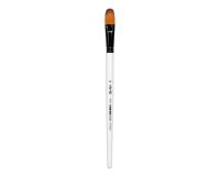 Darwi For You pinceau usé bombé 16,5 mm taille 16 - Blanc