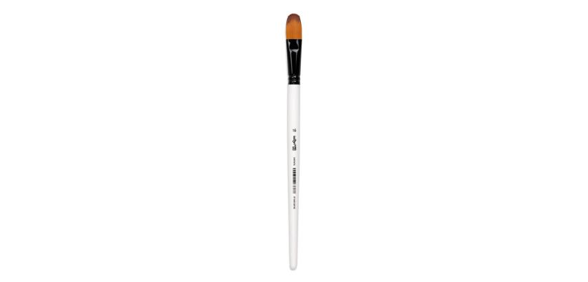 Darwi For You kattentong penseel 16,5mm maat 16 - Wit