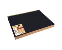 Schachtel mit 100 Tischsets, Spunbond, einfarbig - Format 30x40cm - Schwarz