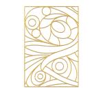 Set de 5 cadres à peindre - Géométriques - Blanc