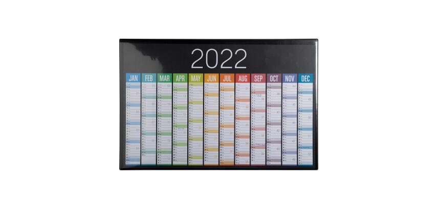 Feste Schreibtischunterlage, PVC, personalisierbar, Kreacover, 37,5x57,5 cm