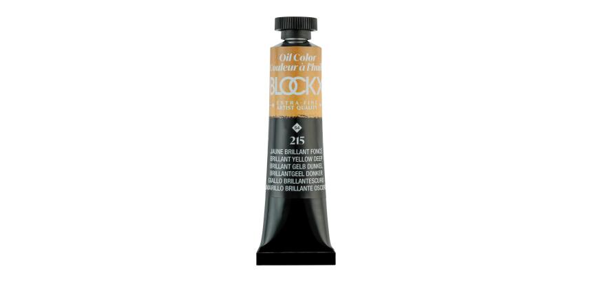 Peinture à l'huile extra-fine tube 20ml - Jaune brillant foncé