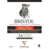 Bristol bloc collé 20F A4 205g