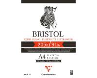 Bristol bloc collé 20F A4 205g
