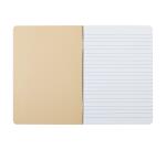 Carnet piqué FOREVER PREMIUM 100% recyclé A5 96 pages ligné papier recyclé blanc 90 g - Assortis