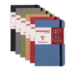 Roadbook Age Bag carnet brochure à élastique 9x14cm 128 pages ligné Couleur aléatoire - Assortis