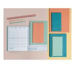 Agenda de bureau Horizons 27 Lily 21 x 27 cm Semainier Décembre 2026 à Décembre 2027 - Couleurs assorties