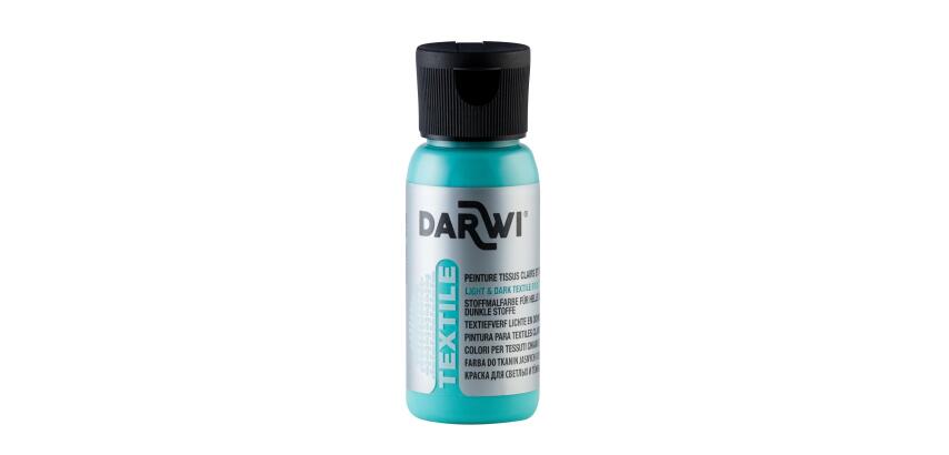 Darwi Opaque Textile Paint - 50ml - Mint