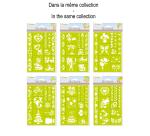 Mini Stencils, Princesses - Vert