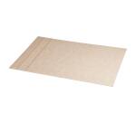 Desk pad, faux leather, 600 x 400 mm, beige