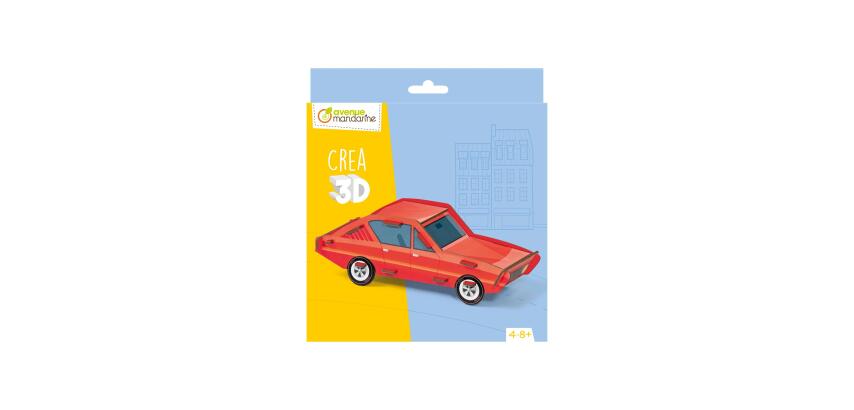 Crea 3D, Voiture - Bleu