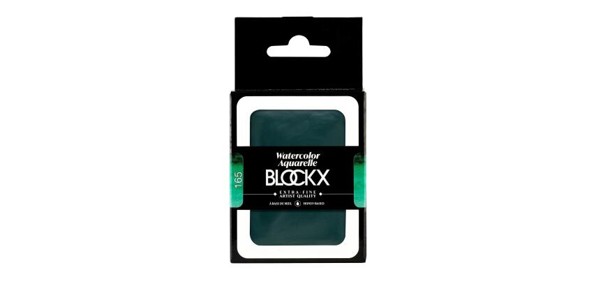 Aquarellfarbe, Phtalogrün - Großer Napf 18ml - Phthalogrün