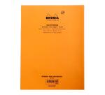 Bloc agrafé côté Side A4 80 feuilles Séyès 80 g. - Orange