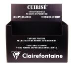 CUIRISÉ - Présentoir Vide pour 24 trousses rondes Cuirisé. - Noir