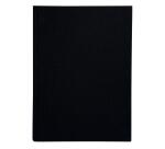 Register 315X245 Kariert 200 paginierte Seiten - Schwarzes Leinen
