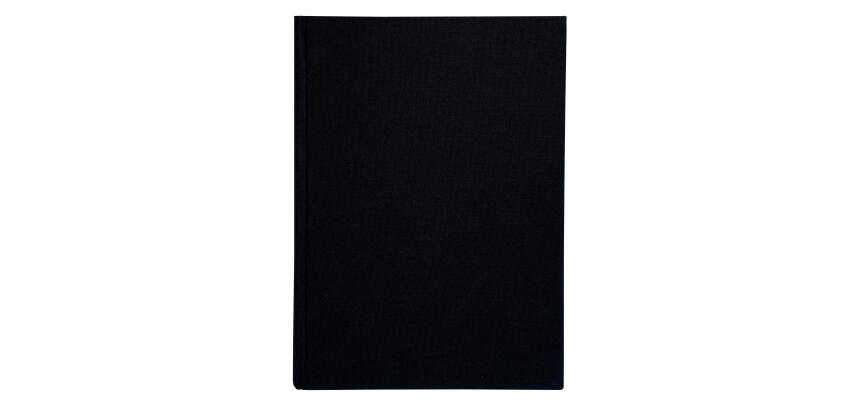Register 315X245 Quadrille 200 numbered pages - Black clothbound