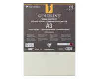 Goldline contrecollé pour passe-partout paquet 10F A3 1,25mm - Assortiment teintes claires