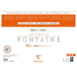 Fontaine pak 25 blad 56x76cm 300g 4 schepranden gesatineerd