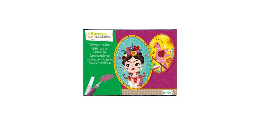 Boîte créative, Tableaux à pailleter - Multicolore