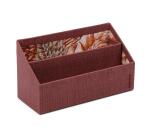 Rhodia collection ORANGE Botanique - porte-courrier, 25 x 10 x 14 cm - Amaranthe