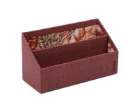 Rhodia collection ORANGE Botanique - porte-courrier, 25 x 10 x 14 cm - Amaranthe