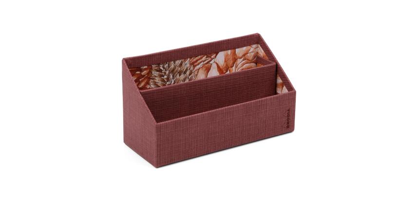 Rhodia collection ORANGE Botanique - porte-courrier, 25x10x14 cm - Amaranthe