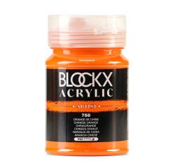 Feine Acrylfarbe 500ml, Acrylic Artist - Chinaorange