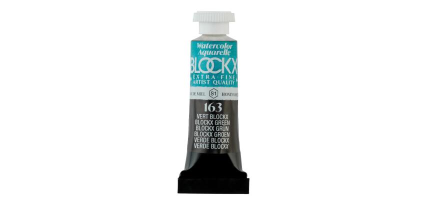 Aquarellfarbe, Blockx Grün - Tube 5ml - Bockx Grün