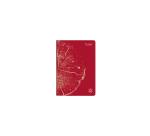 Cahier piqué FOREVER PREMIUM 100% recyclé A4 96 pages petits carreaux papier recyclé blanc 90 g - Assortis