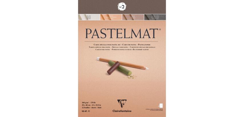 Pastelmat® blok n°2 12 blad 360g 30x40cm