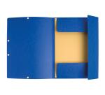 Elastic 3 Flap Folder 355gsm, A4 - Assorted colours