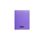 Cahier piqué 8000 POLYPRO 17x22 cm 32 pages grands carreaux 90 g - Violet