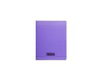 Cahier piqué 8000 POLYPRO 17x22 cm 32 pages grands carreaux 90 g - Violet