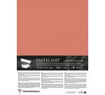 Pastelmat contrecollé 5 feuilles 24x32cm - Sanguine