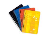 Répertoire reliure intégrale 9x14 cm 180 pages petits carreaux - Assortis