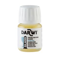 DARWI Medium zur Verringerung der Farbintensität der Glasmalfarbe, Flakon 30ml - Transparent