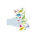 Decalco' Mania, Dinosaures - Multicolore
