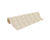 Kraft 70g, rl 50x0,70m Stries blanches - Blanc