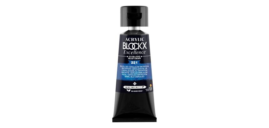 Peinture acrylique extra-fine fine tube 75ml - Bleu de ceruleum (imitation)