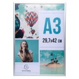 Exacompta Photo Frame A3 - Silver