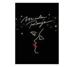 Moulin Rouge, Correspondence set 12x16,5 cm contains 8 simple cards 11x15,5 cm and 8 Pollen C6 envelopes natural white