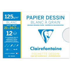 Dessin à Grain pochette 12F A4 125g