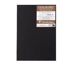 GOLDLINE drawing pad, A4, black