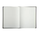 Livre d'or 100 pages tranche or Aramy - Noir