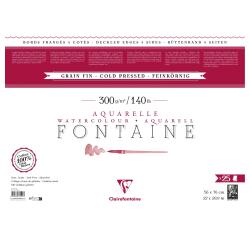 Fontaine pak 25 blad 56x76cm 300g 4 schepranden fijne korrel