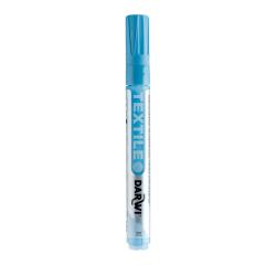 DARWI TEX OPAK, Textilmarker opak, Spitze 2mm, Inhalt 6ml, Blau - Blau