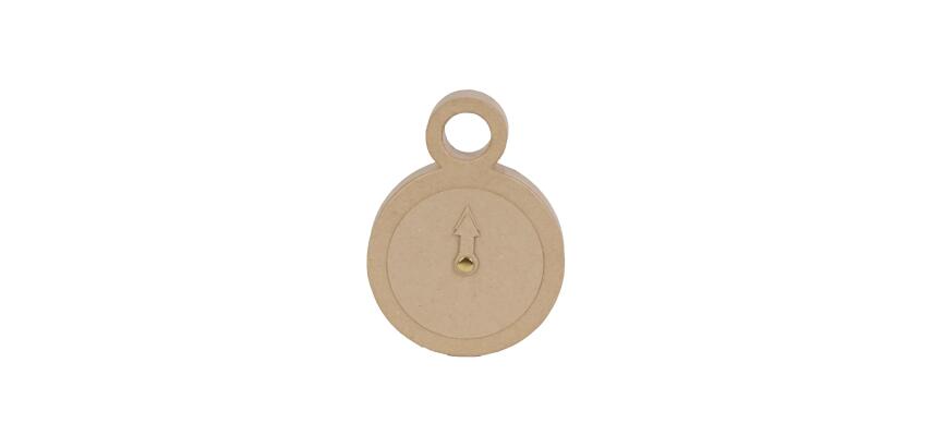 Horloge 3x15x20,5cm - Kraft