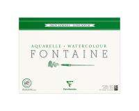 Fontaine bloc collé 4 côtés 25F 36x48cm 300g grain torchon