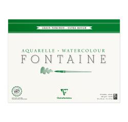Fontaine bloc collé 4 côtés 25F 36x48cm 300g grain torchon